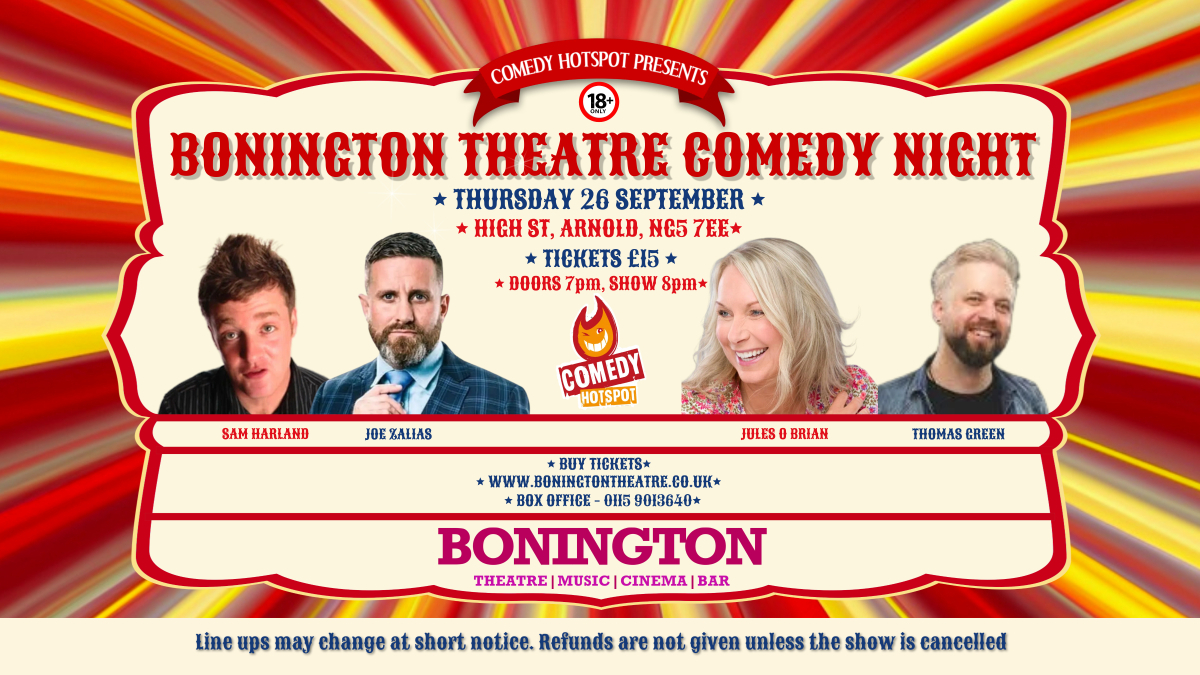 Comedy hotspot september 24